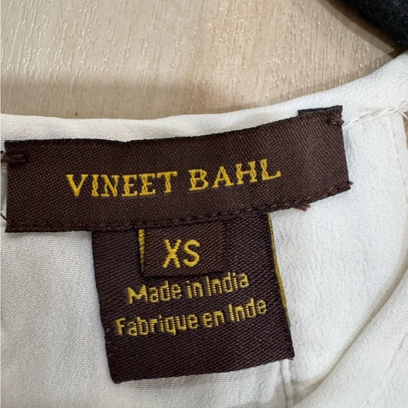 Anthropologie Vineet Bahl Eyelet Halter Dress White Circle Lace Women's XS - Picture 13 of 16